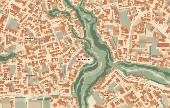 Mappa di Via Latina Roma